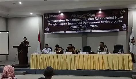 Kpu Kota Bengkulu Bekali Ppk Dan Pps Teknis Pemungutan Hingga