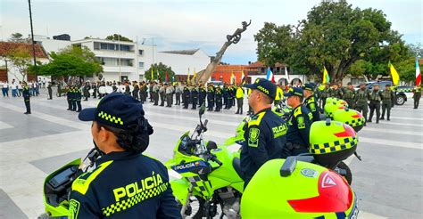 listo la cantidad de policías para brindarle seguridad a Valledupar en