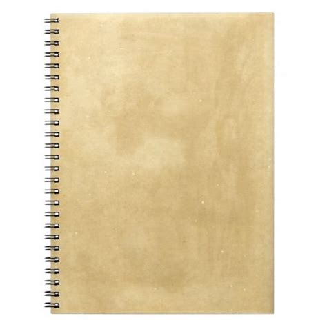 Blank Vintage Aged Paper Notebook How To Age Paper