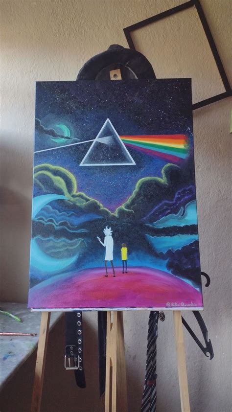 Rick and Morty | Canvas art painting, Art painting, Diy canvas art