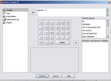 Assigning Values To Variables In Spss