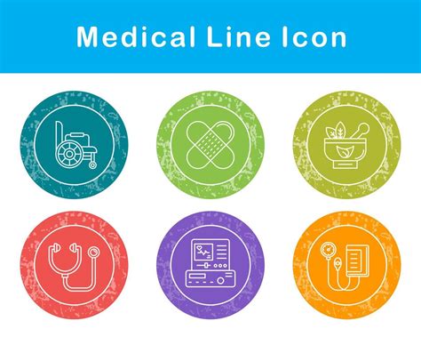 Medical Vector Icon Set 20761996 Vector Art At Vecteezy