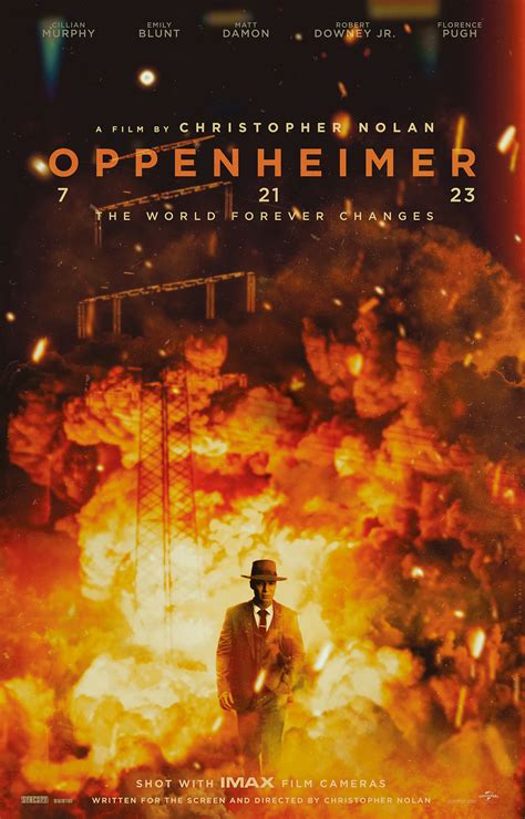 Oppenheimer Poster Work Fan Made Behance