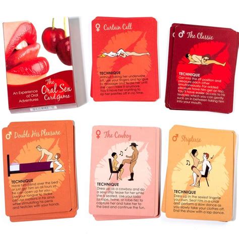 Newest Oral Sex Card Game Bedroom A Year Of Sex Drunk Pack With 50 Different Foreplay Sex