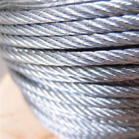 Wire Rope Galvanised Steel X Wire Steel Core Rope