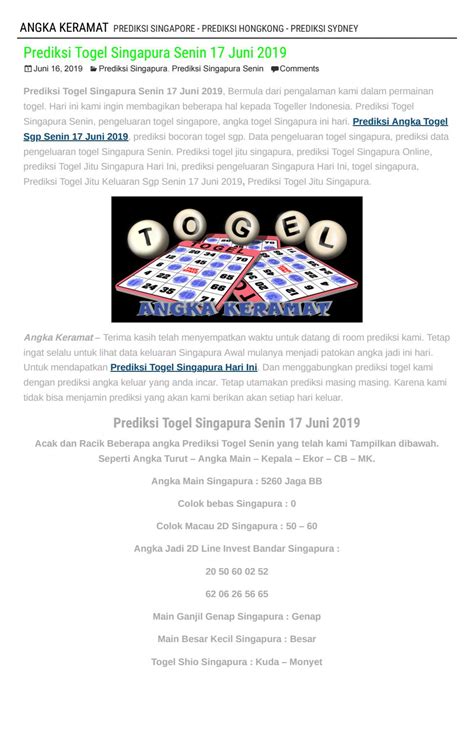 Prediksi Hk Senin Angka Keramat Togel Kamis