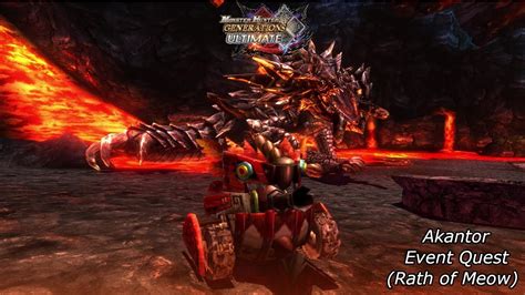 MHGU MHXX G4 Event Akantor Prowler Solo Cope Rebalance Mod YouTube