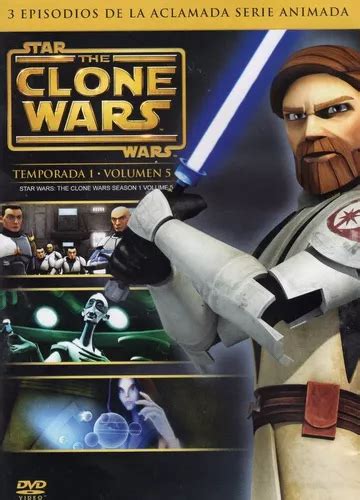 Star Wars The Clone Wars Temporada 1 Volume 5 Série Dvd MercadoLivre