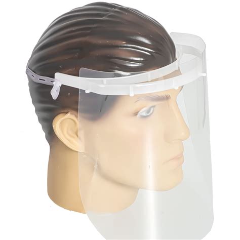 Protetor Facial Face Shield Tira de Regulagem Silicone Elástica