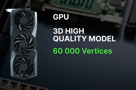 GPU 3D Model | 3D Electronics | Unity Asset Store