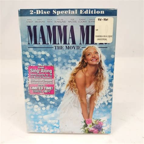 New Mamma Mia The Movie Dvd Disc Set Special Edition Meryl