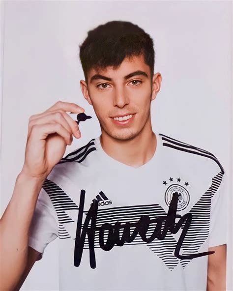 Kai Havertz News On Instagram Autograph Card Kaihavertz Havertz