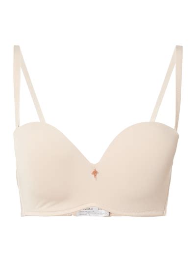 Joop Bodywear Balconette Bh Mit B Geln Und Wattierten Cups Rose