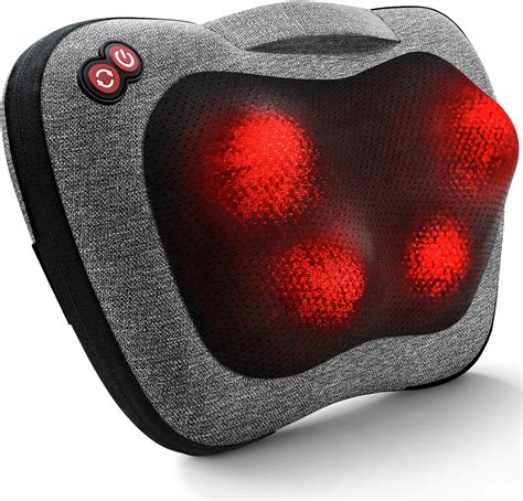 Amazon Viktor Jurgen Shiatsu Back Massager With Heat Deep Tissue