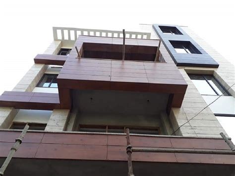 Dark Brown Wood Exterior Wall Cladding Panel Thickness Mm At Rs