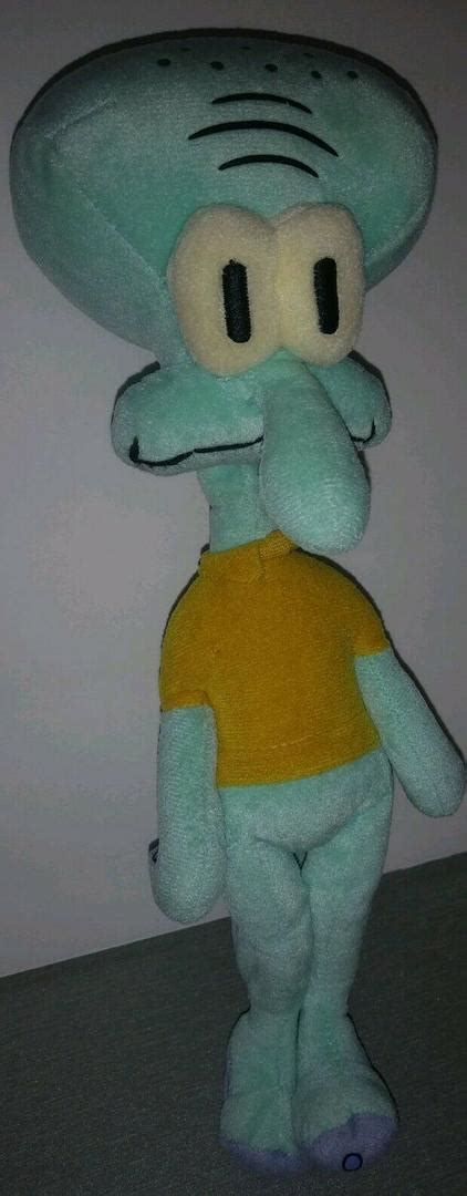 Squidward Tentacles Rare Spongebob Squarepants Plush Ty Beanie