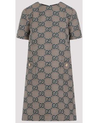 Gray Gucci Dresses For Women Lyst