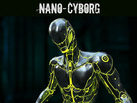 3D Model Nano Cyborg Nan Cyborg VR AR Low Poly Rigged CGTrader