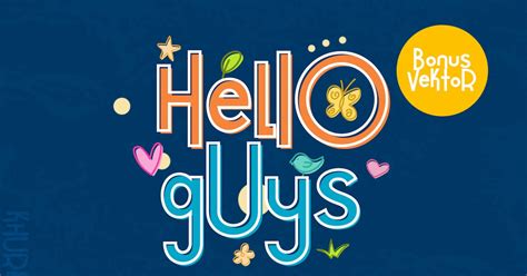 Hello Guys Fonts Envato Elements