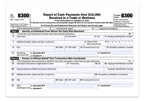 8300 Irs Form 2023 - Printable Forms Free Online