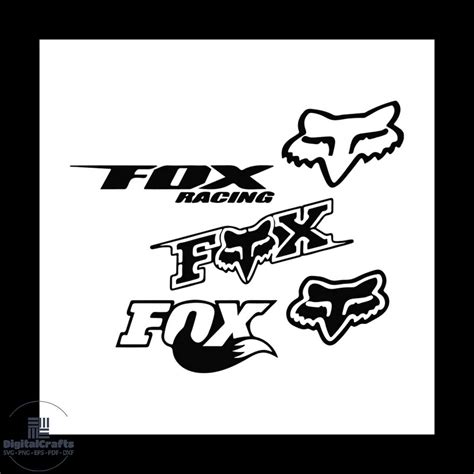 fox racing svg bundle, Fox Racing svg, Fox Racing Logo Silho | Inspire ...