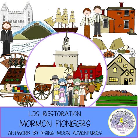 Mormon Pioneers Download With Story Etsy