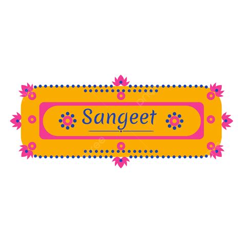 Sangeet Sign Vector, Sangeet, Indian Wedding, Couple PNG and Vector ...