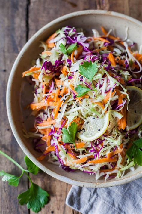 Vegan No Mayo Coleslaw Is A Light And Fresh Summer Classic Without The Calories Just Fresh