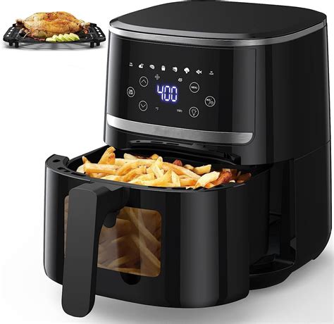 Amazon Air Fryer SXYCMY Air Fryer Oven 5 Quart Digital Air Fryer