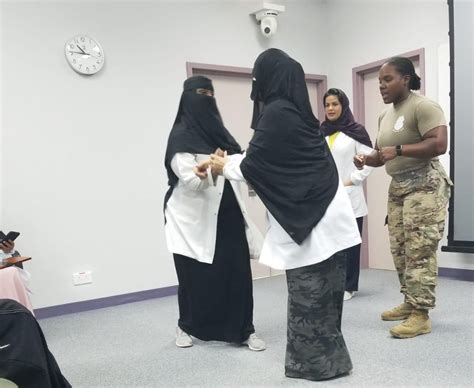 Usasac Conducts Historic Training With Saudi Policewomen Article The United States Army