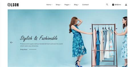 25 Stylish & Edgy HTML5 Fashion Website Template Options for 2021