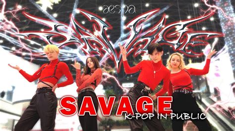 K Pop In Public One Take Aespa Savage Dance Cover By Silent