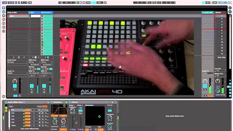 Fx Stepper Akai Apc40 Step Sequencer For Effects In Ableton Live Youtube