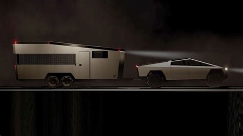 Is This Tesla Cybertruck Inspired Trailer The Ultimate Camper For Your