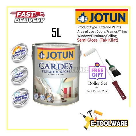 Jotun Gardex Premium Semi Gloss 5L Matt Finish For Wood Metal