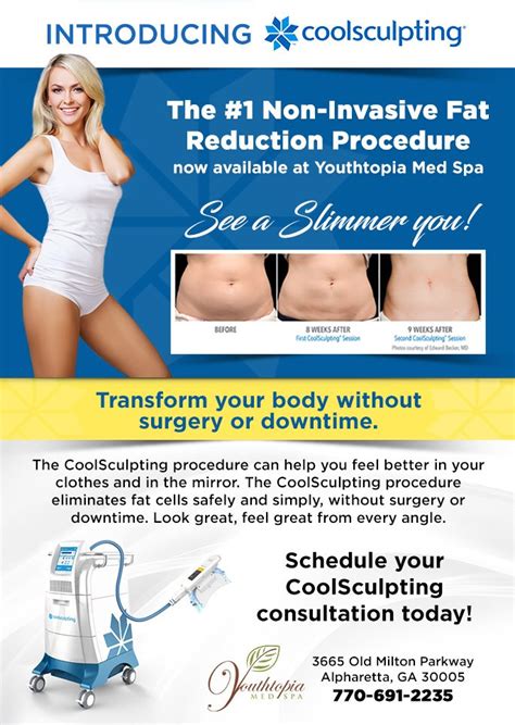 Introducing CoolSculpting Alpharetta GA Youthtopia Med Spa