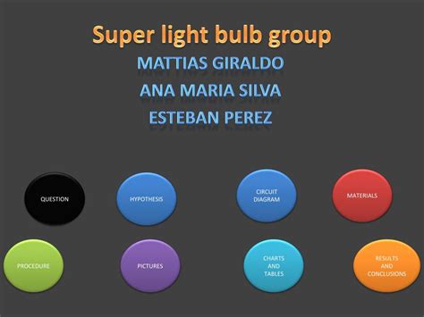 Ppt Super Light Bulb Group Powerpoint Presentation Free Download