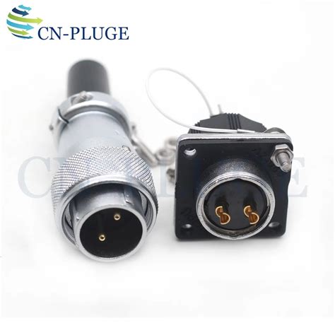 Weipu Ws Series Pin Waterproof Connector Square Panel Mount