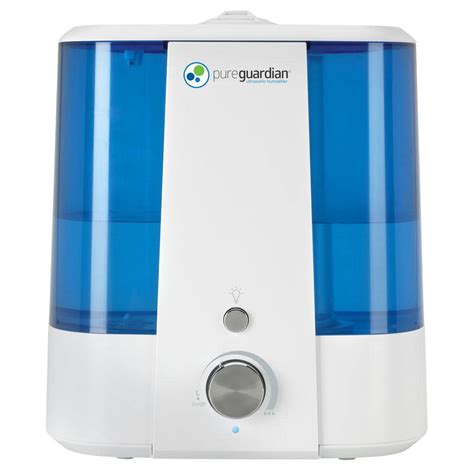 Pure Guardian Gal Top Fill Ultrasonic Cool Mist Humidifier With