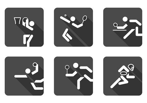 Ball Sports Icons Vector Set 79942 Vector Art At Vecteezy