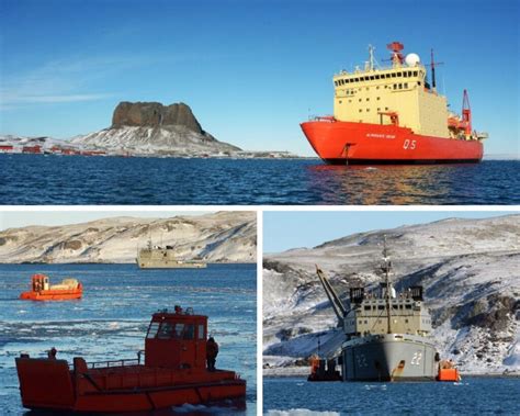 El Rompehielos Ara Almirante Ir Zar Complet El Reabastecimiento De La