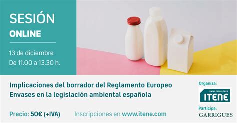 Implicaciones Del Borrador Del Reglamento Europeo Envases