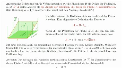 Physik Lf Video Ind Das Allgemeine Induktionsgesetz Ind Art