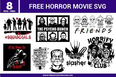 Free Horror Movie Svg Free Svg Download