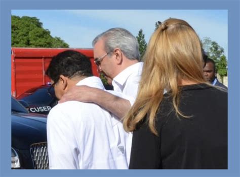 La impactante imagen de Luis Abinader apoyando al candidato Dío Astacio