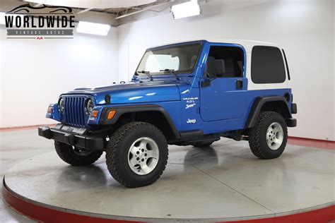 1999 Jeep Wrangler Sport Worldwide Vintage Autos