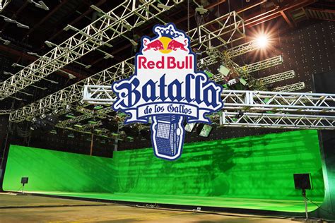 Escenario Virtual En La Final De La Red Bull Batalla De Los Gallos