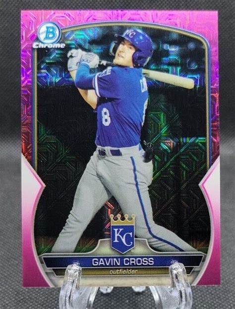 Bowman Chrome Mega Gavin Cross Mojo Fuchsia Refractor Royals