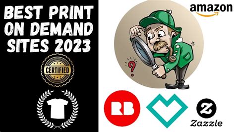 Best Print On Demand Sites 2023 YouTube