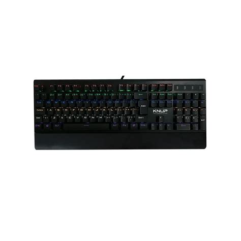 Teclado Gamer Mec Nico Knup Madset Kp Te Switch Red Pc Gamer Em